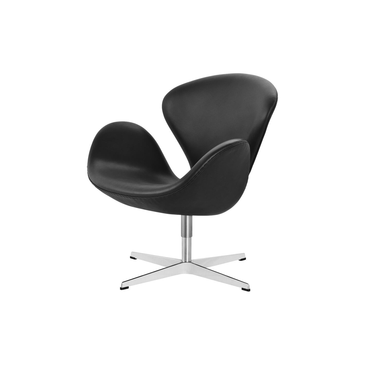 Svanen&trade; 3320 loungestol, sort