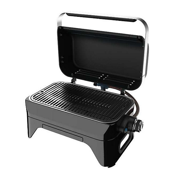 Barbecue gaz horizontal campingaz fonte noir 59 x 59 x 36 cm pied inclus