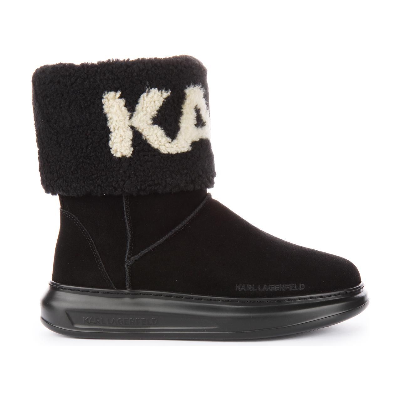 Karl Lagerfeld Kapri Kosi' Leather Ankle Boots
