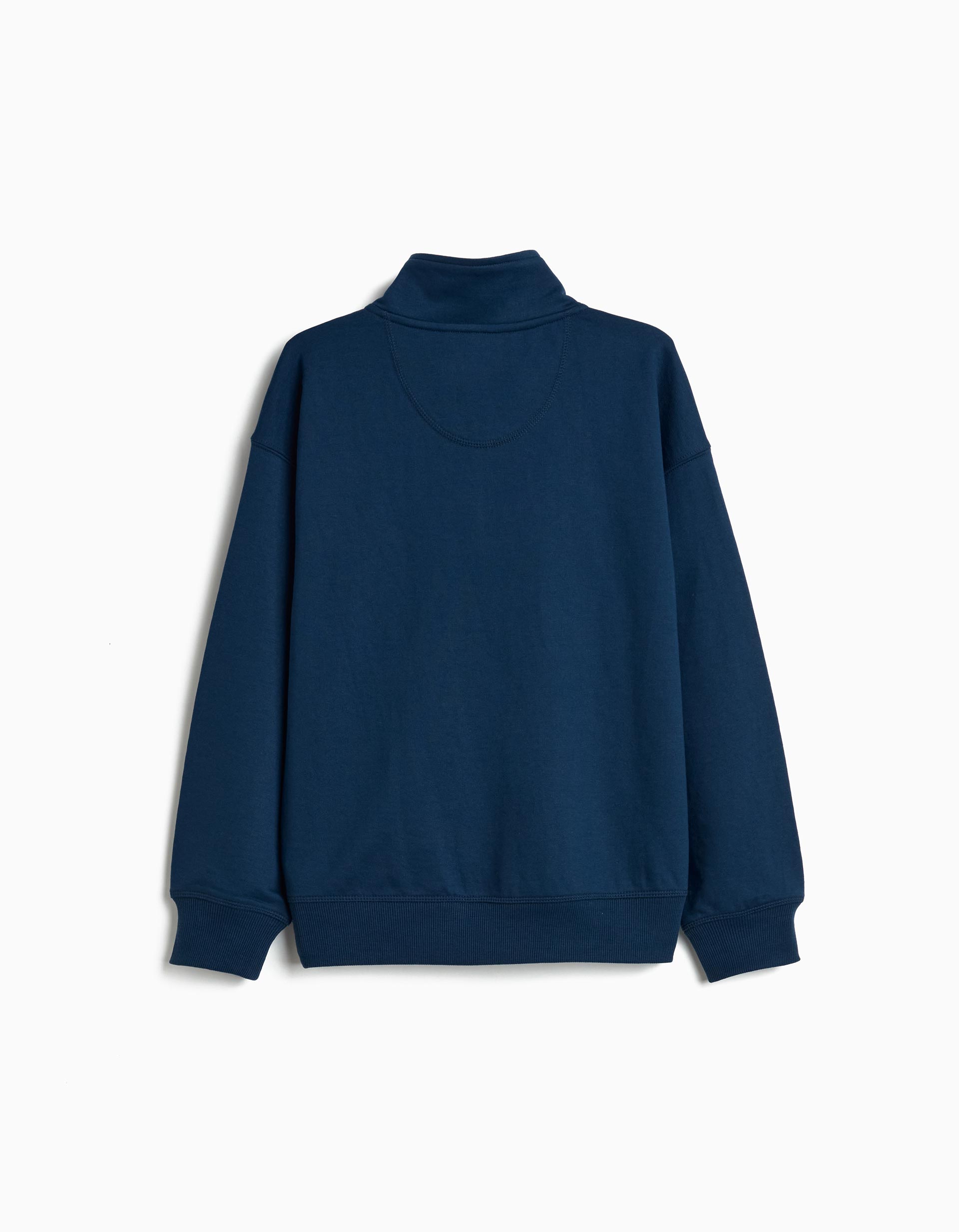 Sweatshirt com Fecho, Menino, Azul Escuro