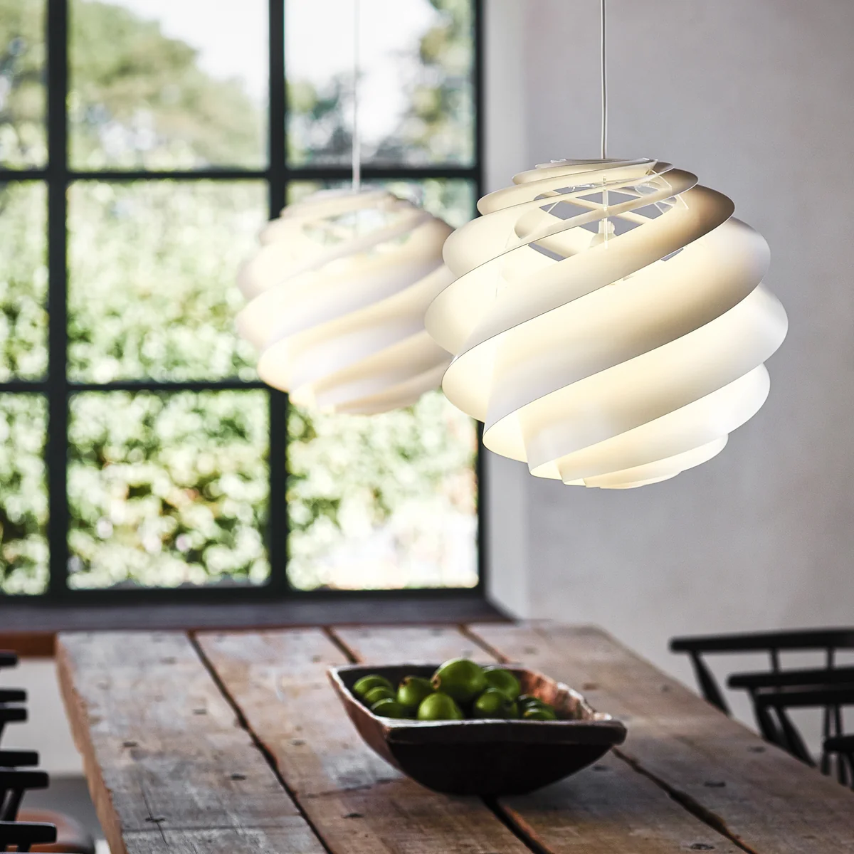 Le Klint - Swirl 3 Pendelleuchte Ø 65 cm, weiß