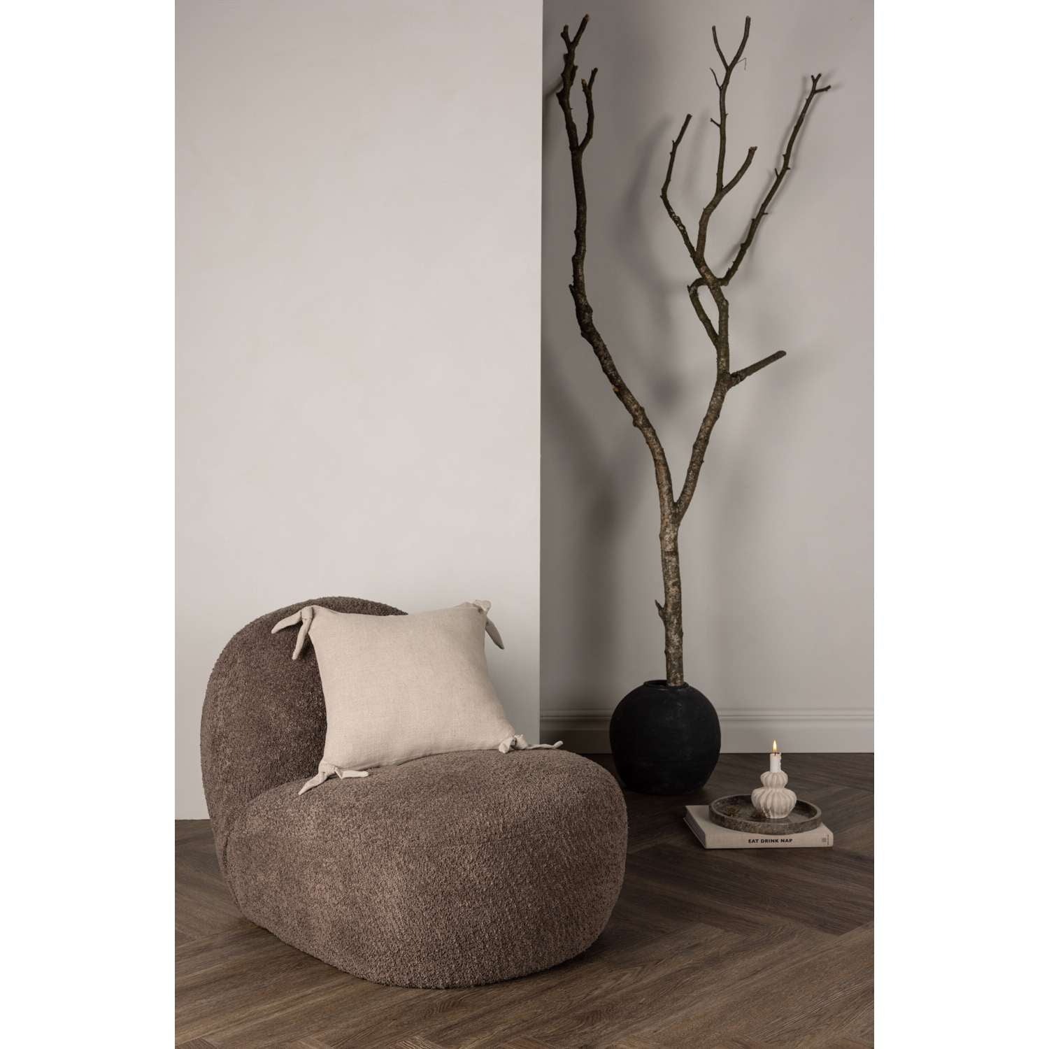 Venture Home Nora Kussenhoes 40x40 - Beige