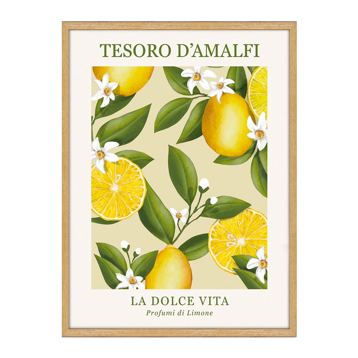 4MURS Tableau CITRONS VINTAGE coloris jaune