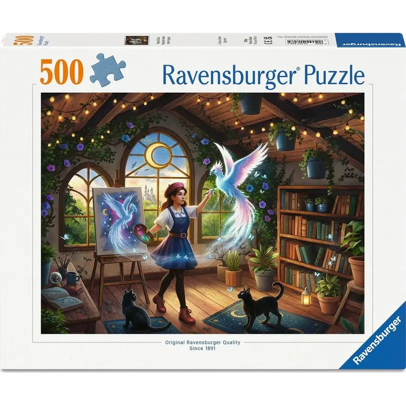Puzzle 500er-Set Magisches Atelier