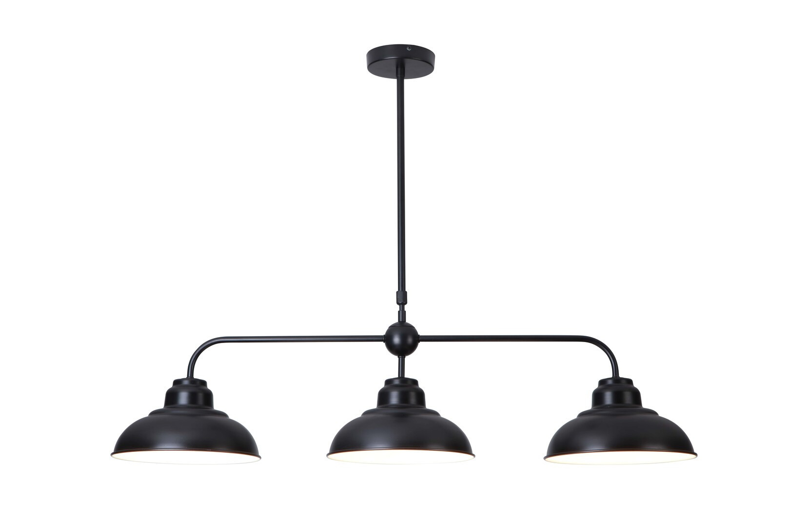 Lampa wisząca czarna Dragan 3xE27x60W wym: 107x100x25 cm Rabalux