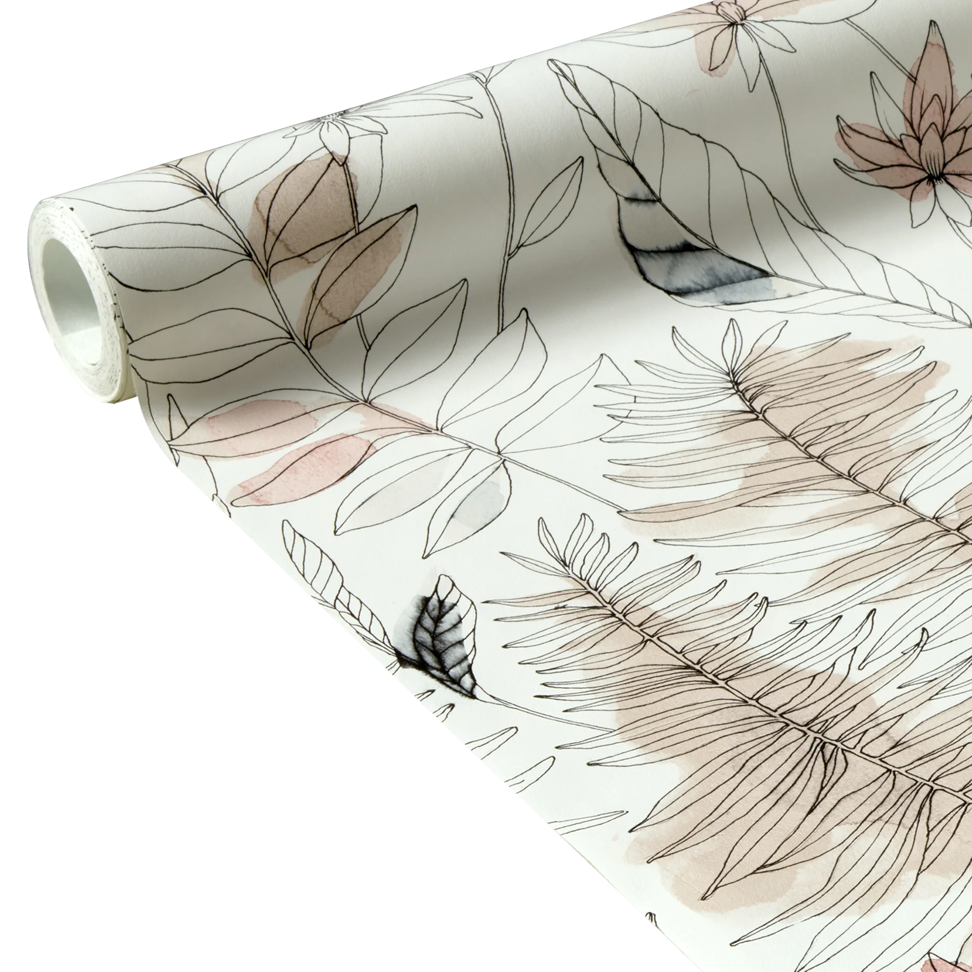 Papier peint intissé FLAVIGNY coloris lin