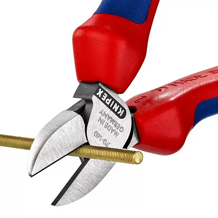 SIDEAVBITER KNIPEX RØD/BLÅ 140MM