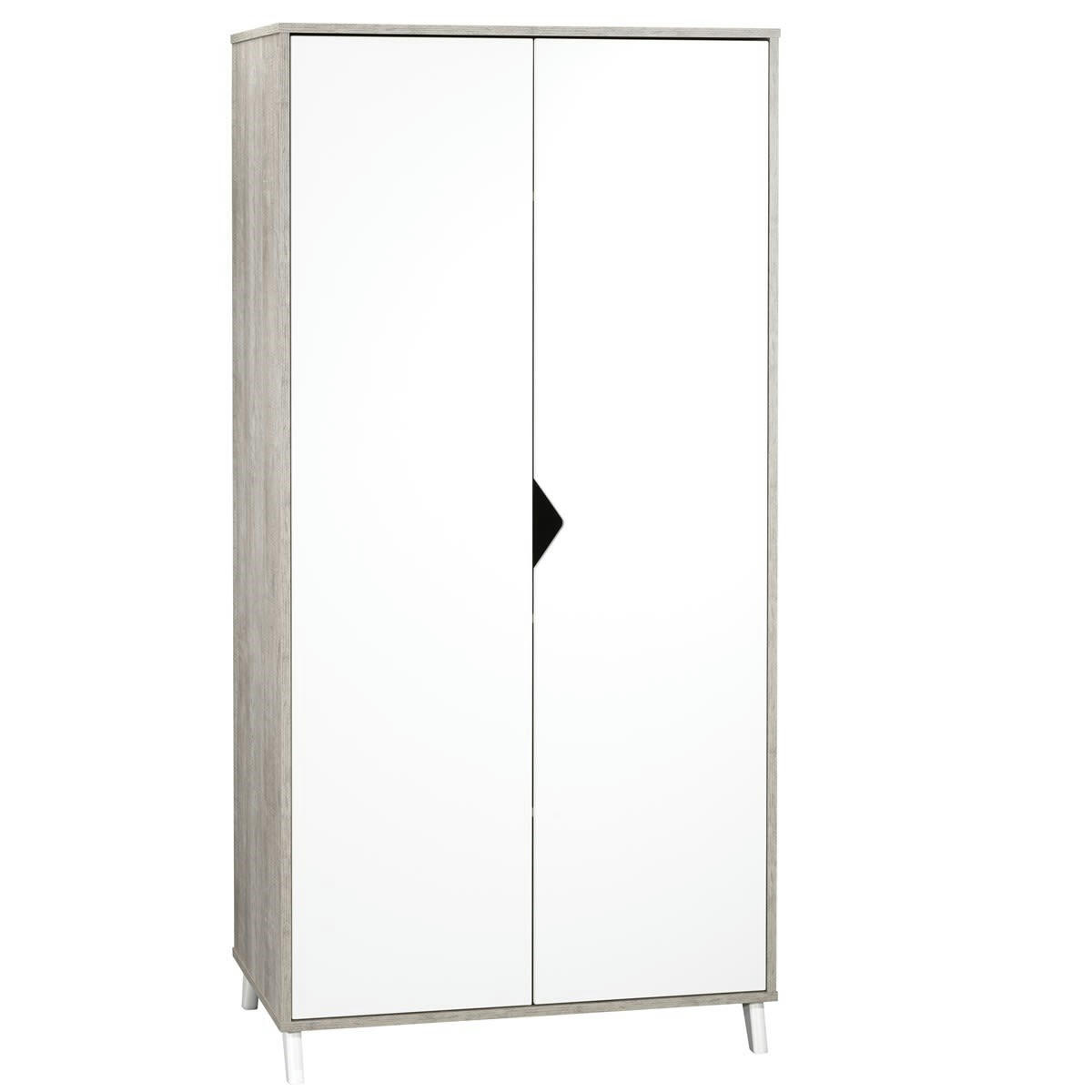 SCANDI - Armoire bébé 2 portes en bois
