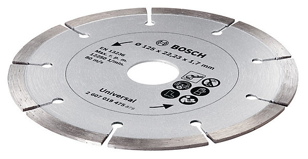 Meuleuse filaire Bosch PWS 850-125, 850W 125 mm  disque à tronçonner