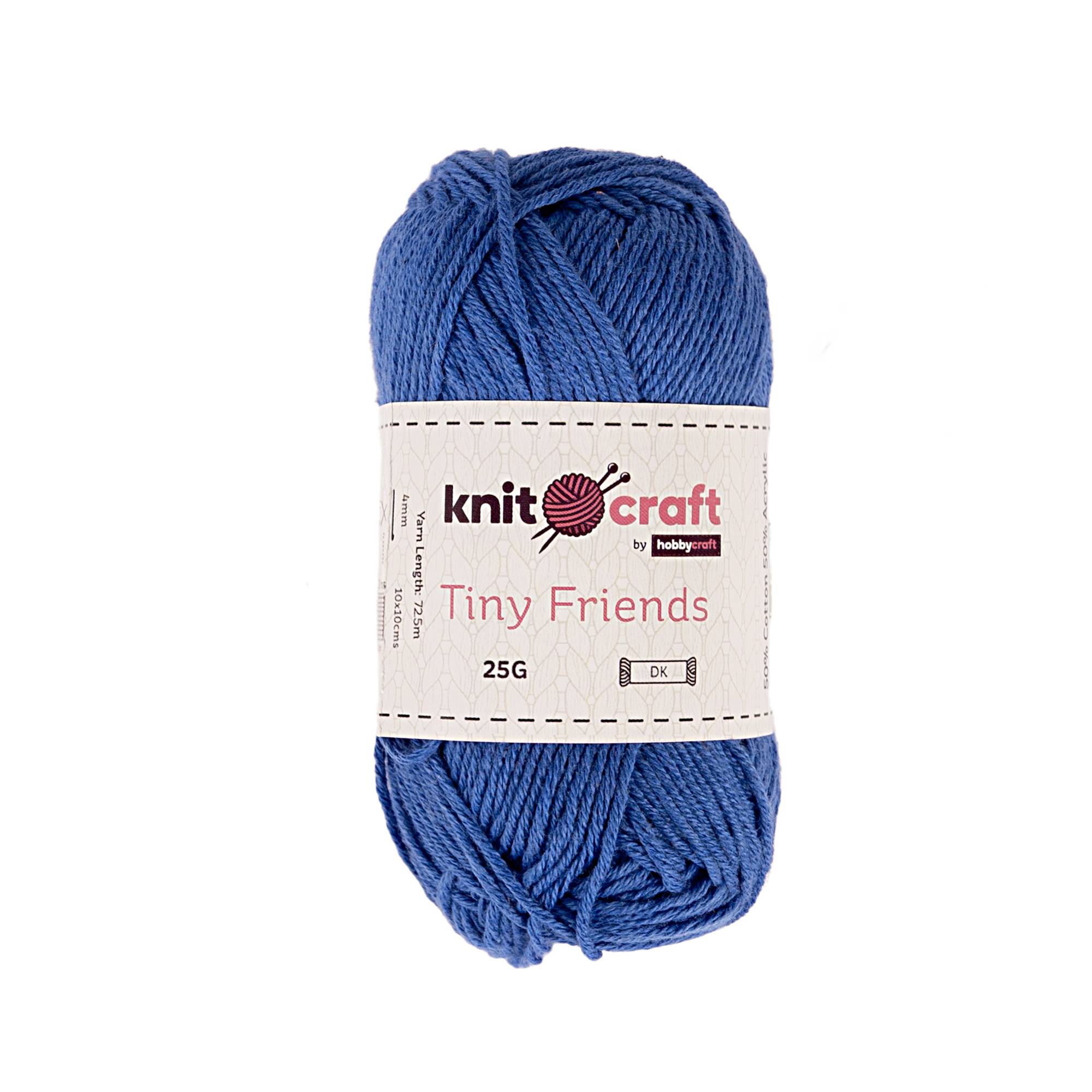 Knitcraft Blue Tiny Friends Yarn 25g