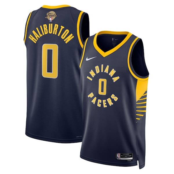 Tyrese Haliburton Indiana Pacers Nike Unisex 2025 NBA Finals Swingman Jersey - Icon Edition - Navy