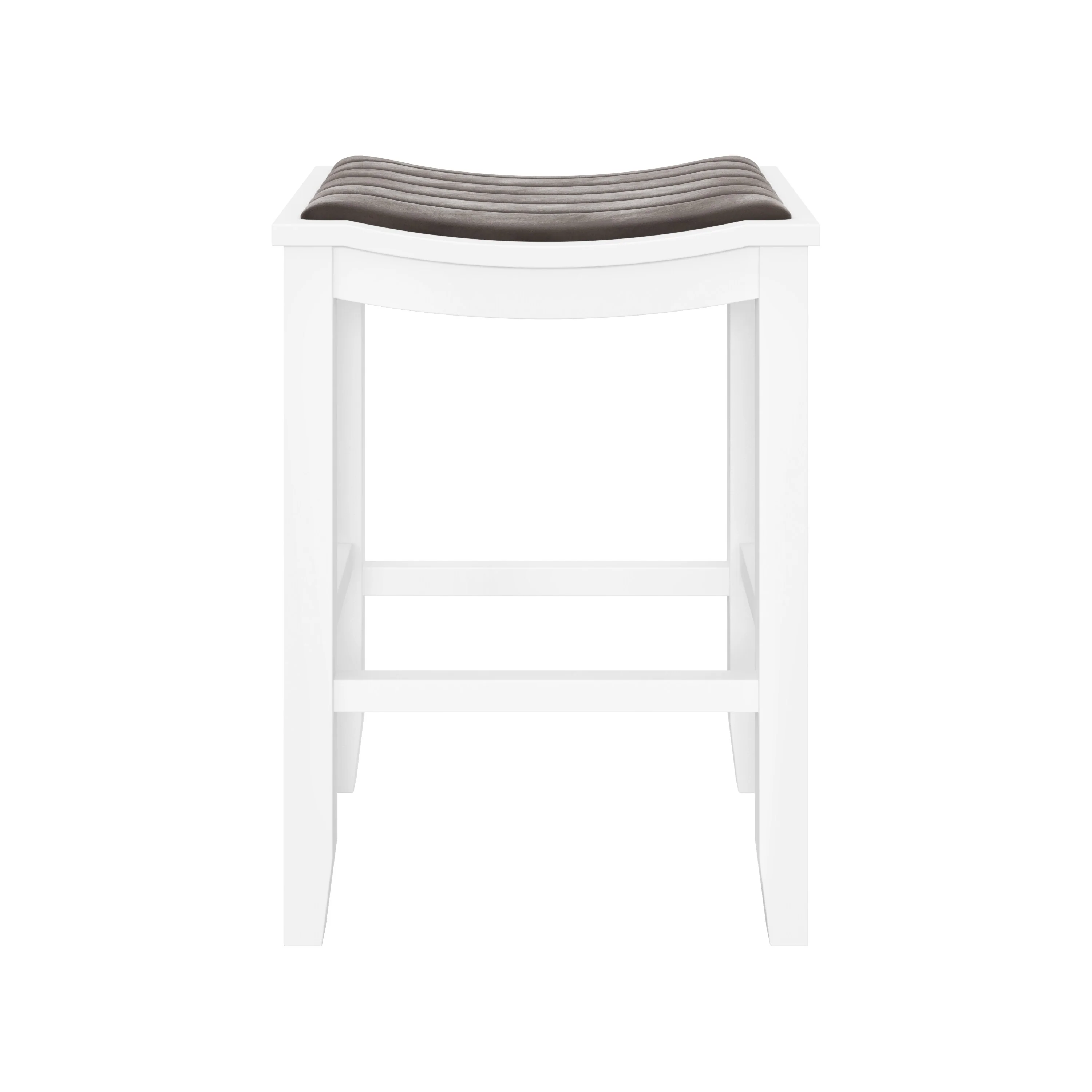 Hillsdale Furniture Avant Wood Backless Counter Height Stool, White