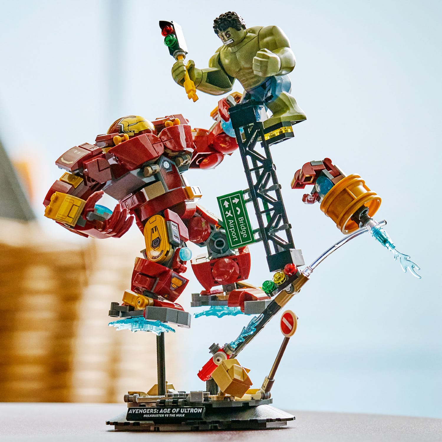 Hulkbuster vs The Hulk Lego Marvel