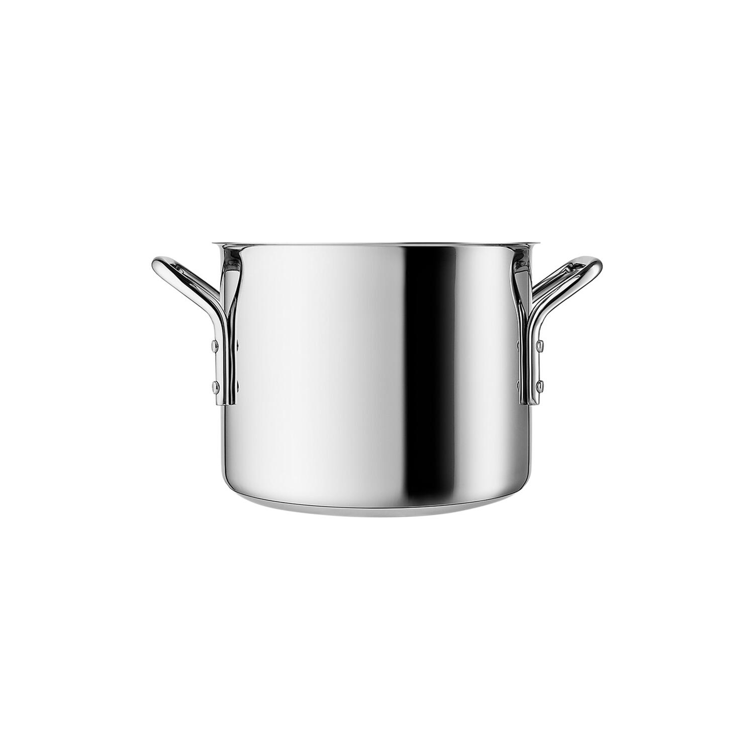 Stainless Steel Gryde keramisk bel&aelig;gning 2,2 L