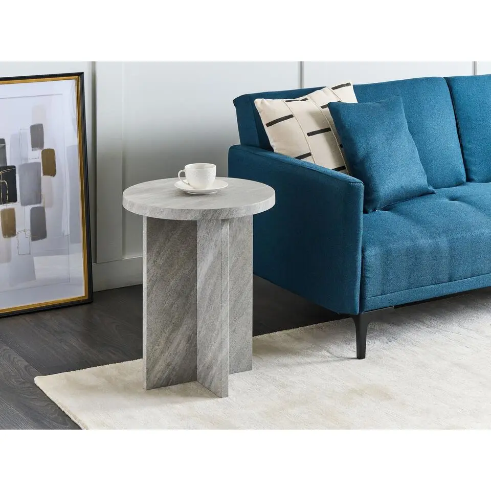 STANTON - Bijzettafel - Grijs - MDF