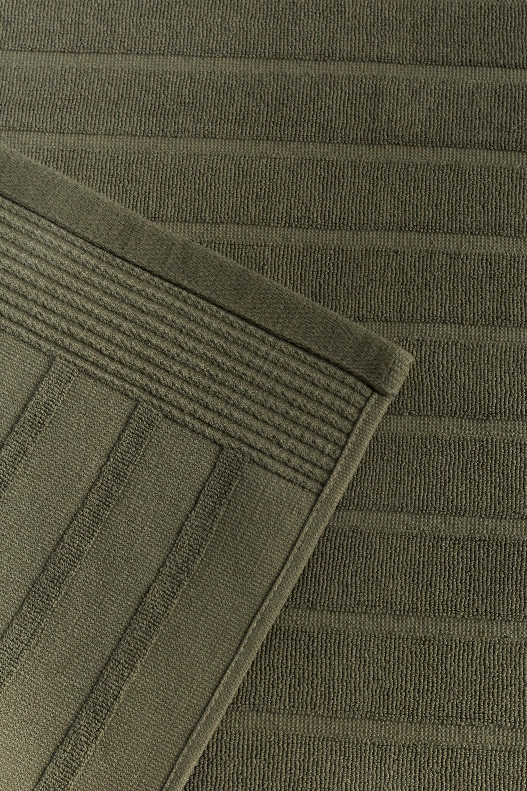 Alfombra de baño lisa 70 x 50 cm