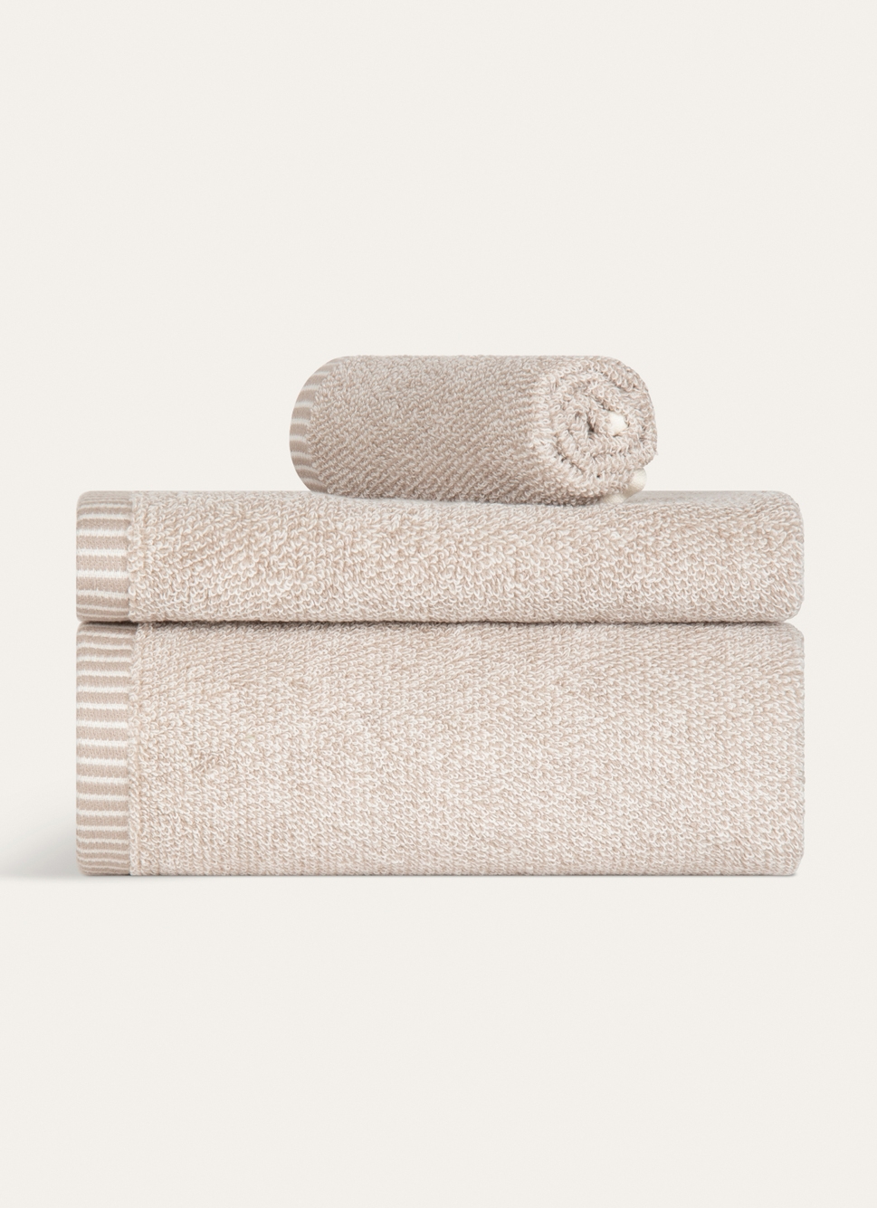 SERVIETTE DE TOILETTE CHINÉE BEIGE