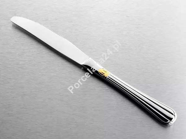 Komplet sztućców 24 cz. na 6 osób Pintinox 1929 - Bernini (3.0 mm) złocone 23.BERG.K24