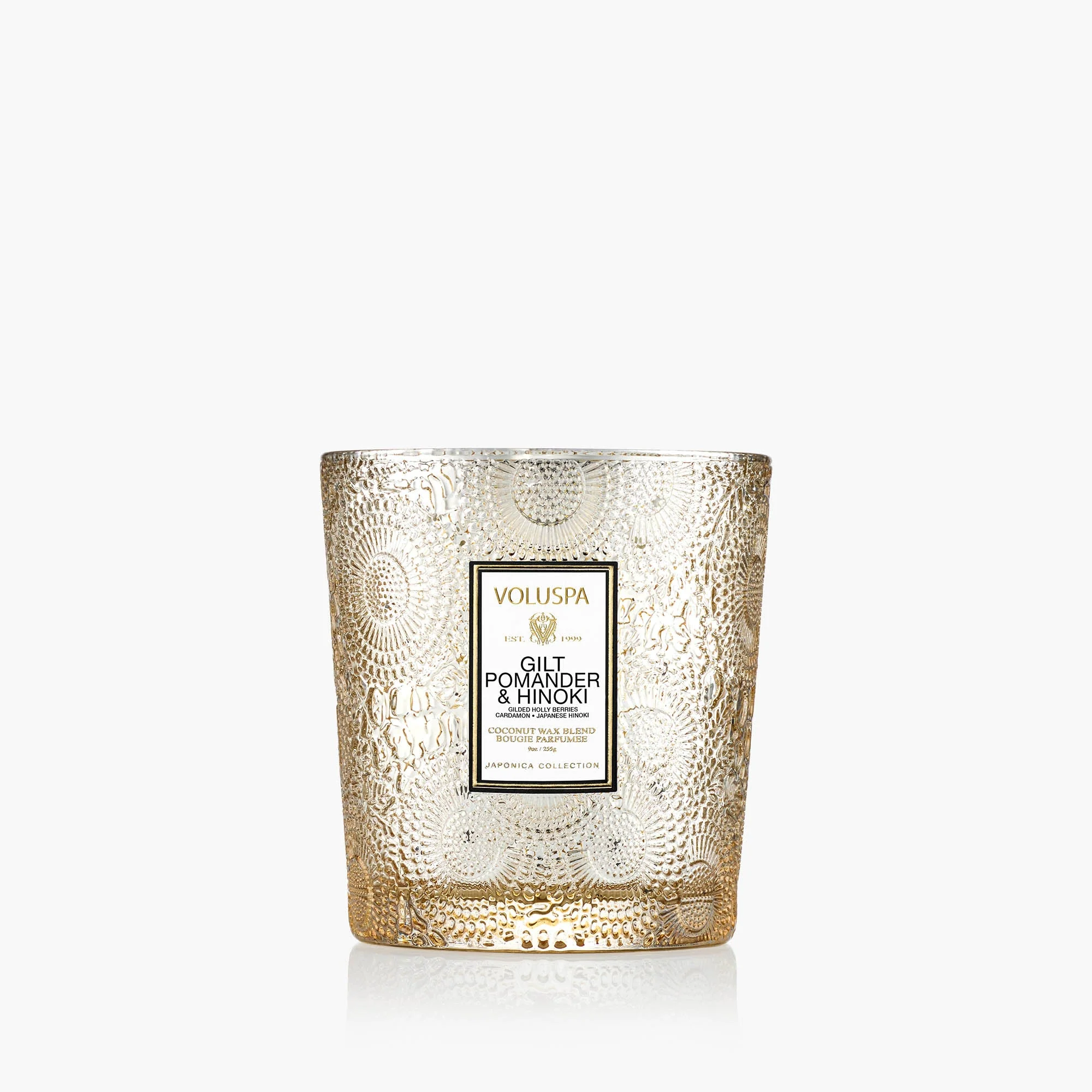 Gilt Pomander & Hinoki - Classic Candle