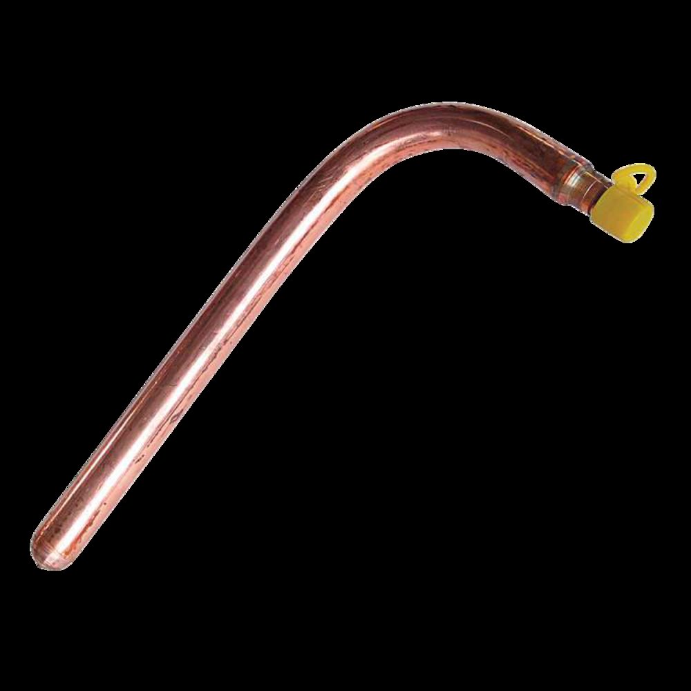 Waterline Solid Brass Stub Out Elbow for PEX Pipes, 8 x 1/2-in