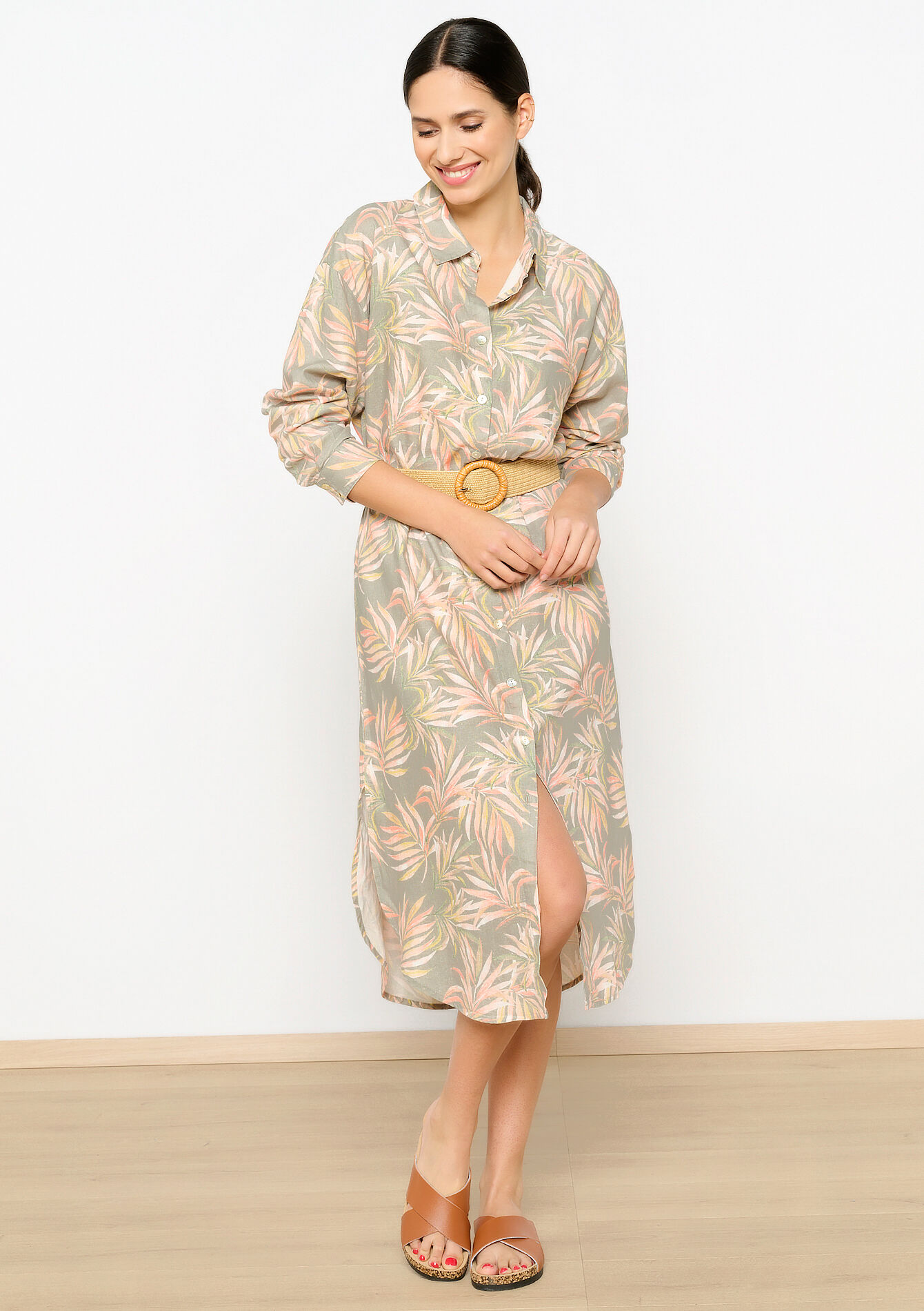 Hemdjurk met ceintuur