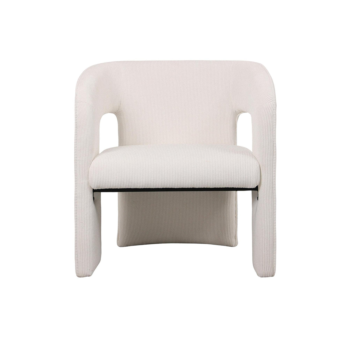 Leitmotiv stoel Vigor - wit - 66x69x73cm