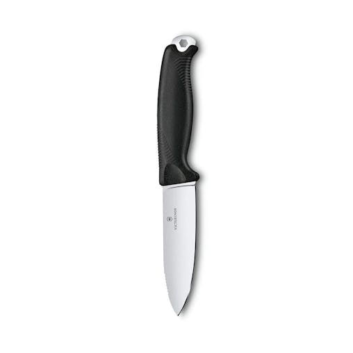 Victorinox Venture Fixed Blade Knife W/ Sheath & Belt Carry Loop - Black