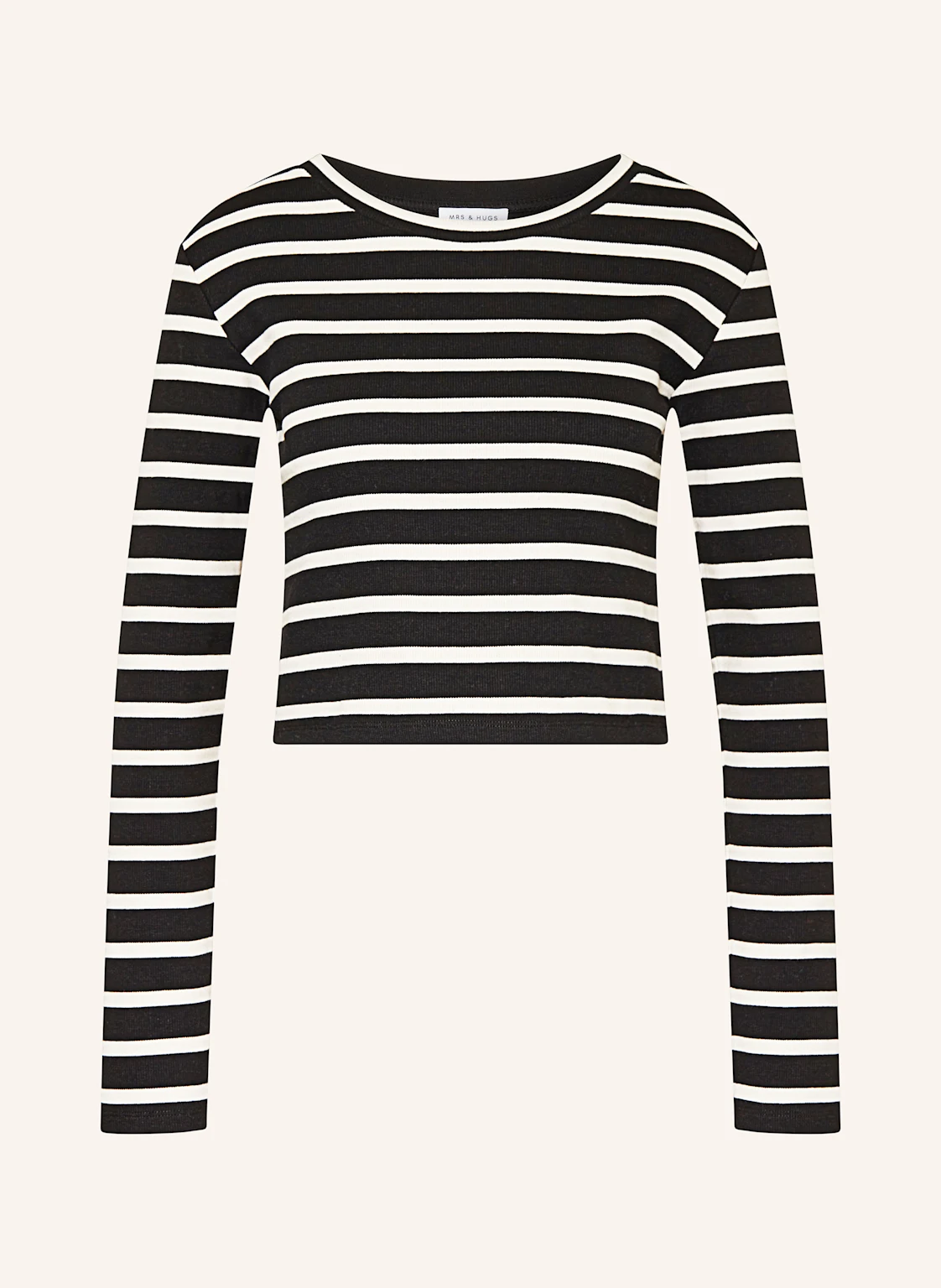 MRS & HUGS Cropped-Longsleeve