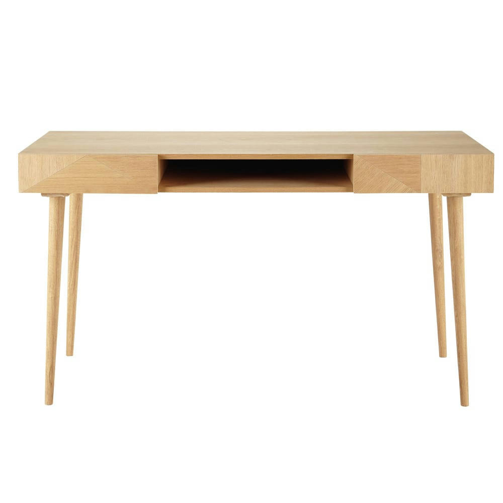 Origami - Bureau vintage 2 tiroirs