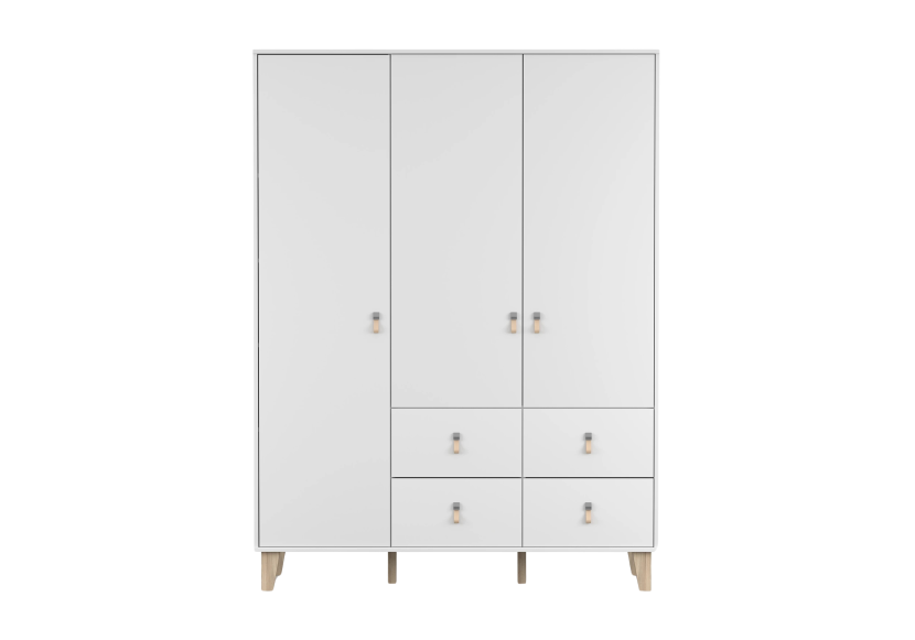 System młodzieżowy dziecięcy FIGO 19 Szafa 4S3D 150 cm