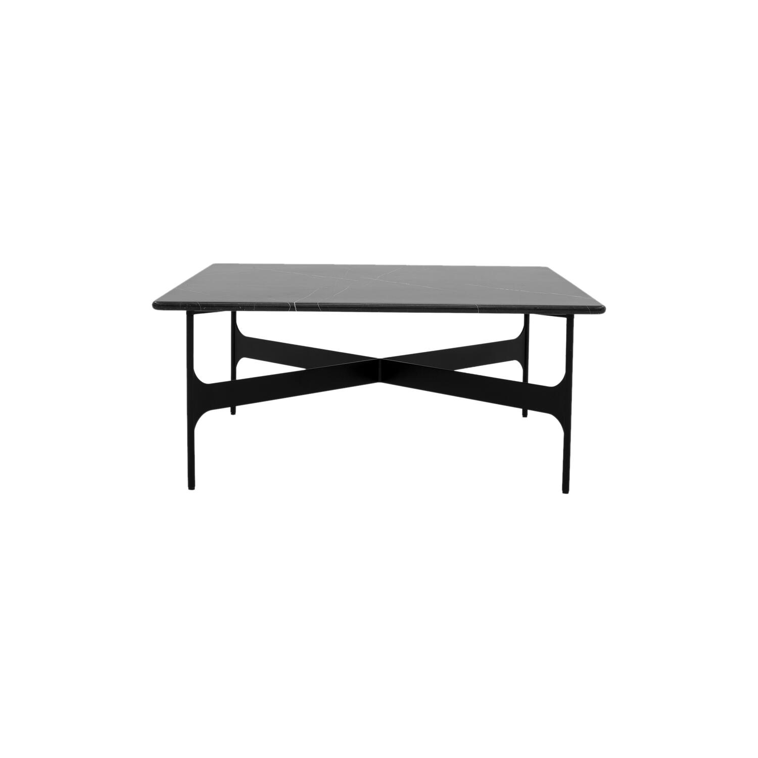 Floema Square sofabord, black