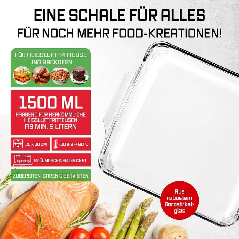 Auflaufform Gourmetmaxx