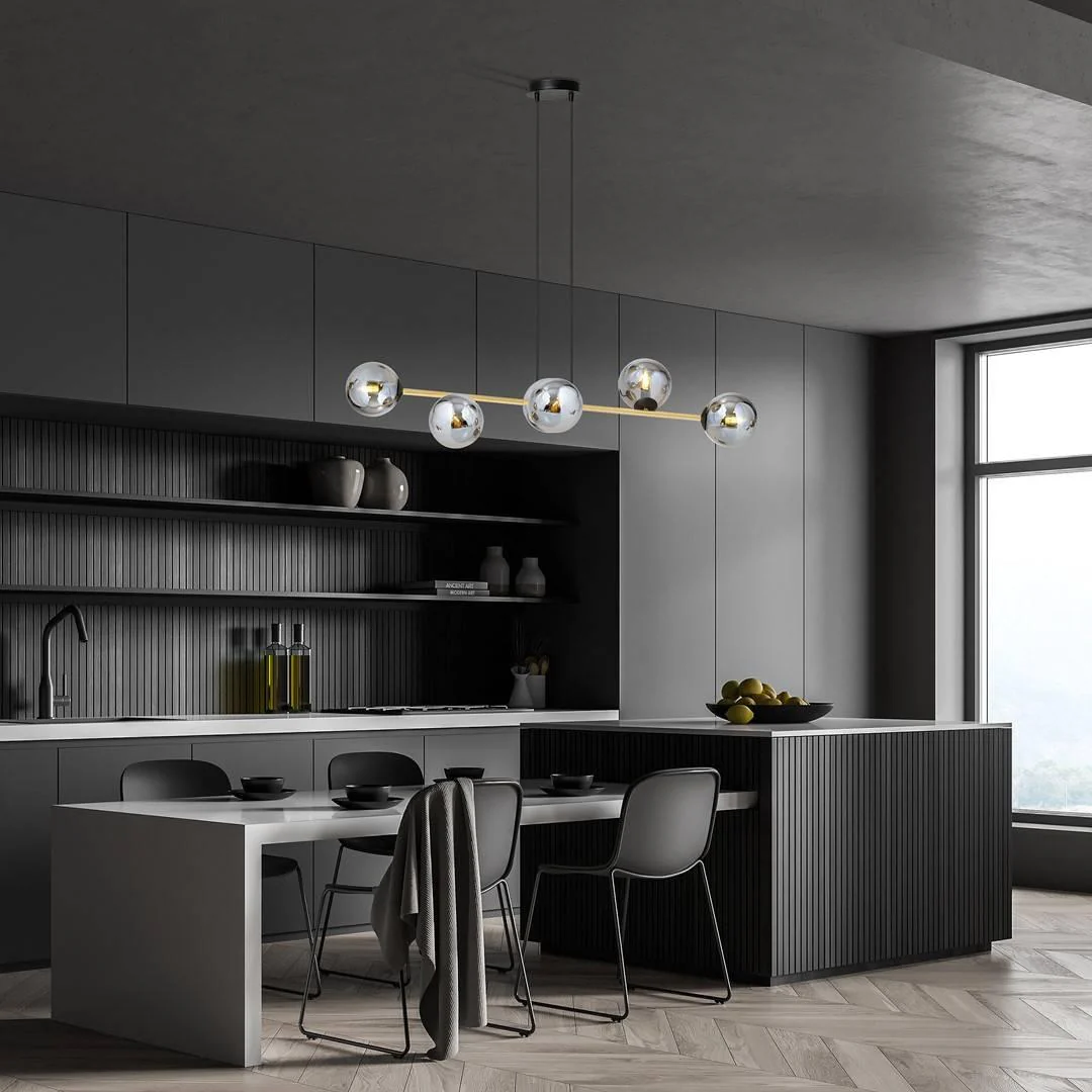 Hanglamp Gravity 6-lichts