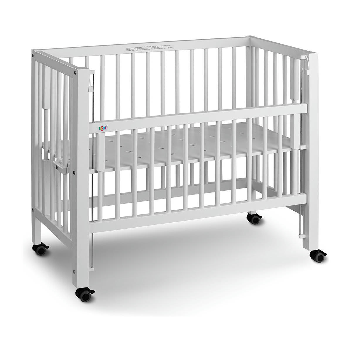 - Lit blanc avec matelas 90x40