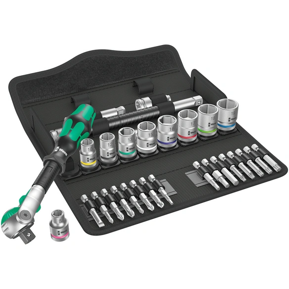 Drehmomentschlüssel, Zyklopknarrensatz Switch 3/8 Z 8100 SB 29-teilig
