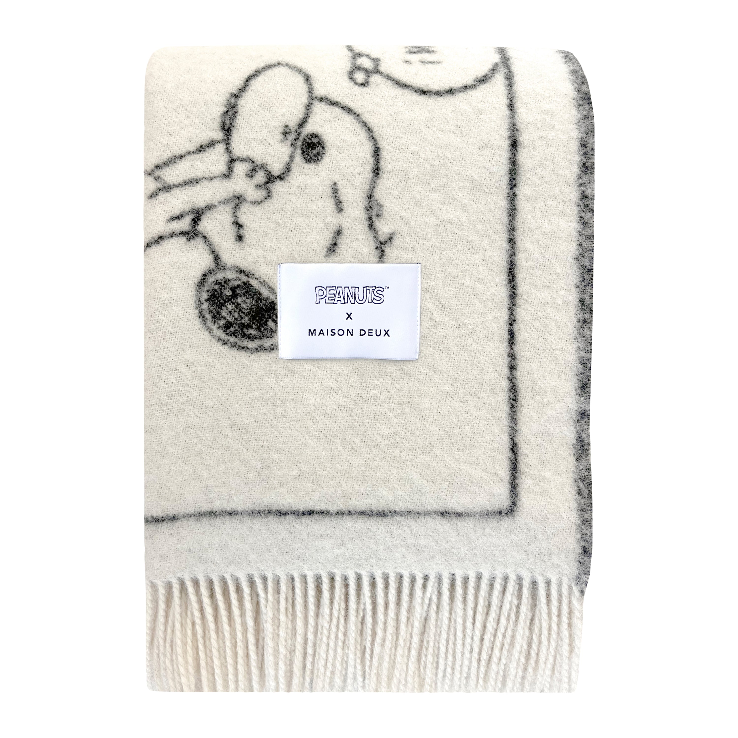 Maison Deux Peanuts Plaid - Strip Donut