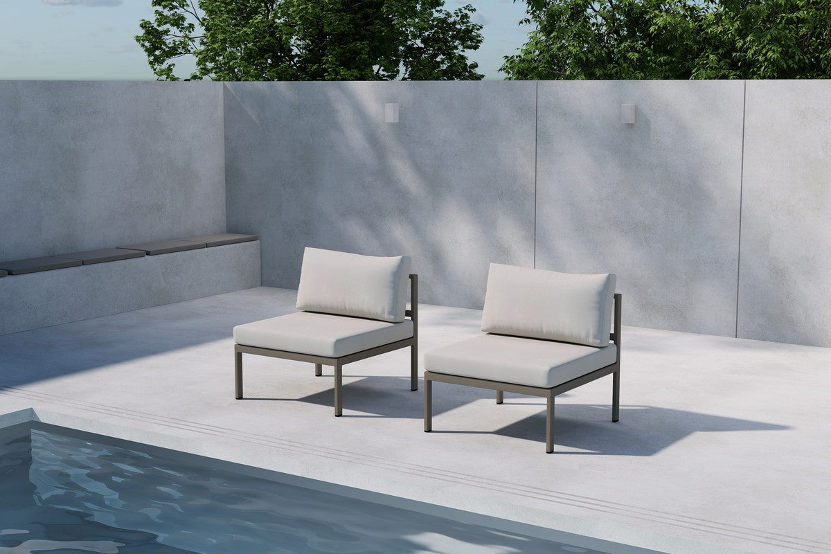 Rebellenclub Festa Loungebank Module 1-Zits - Grijs