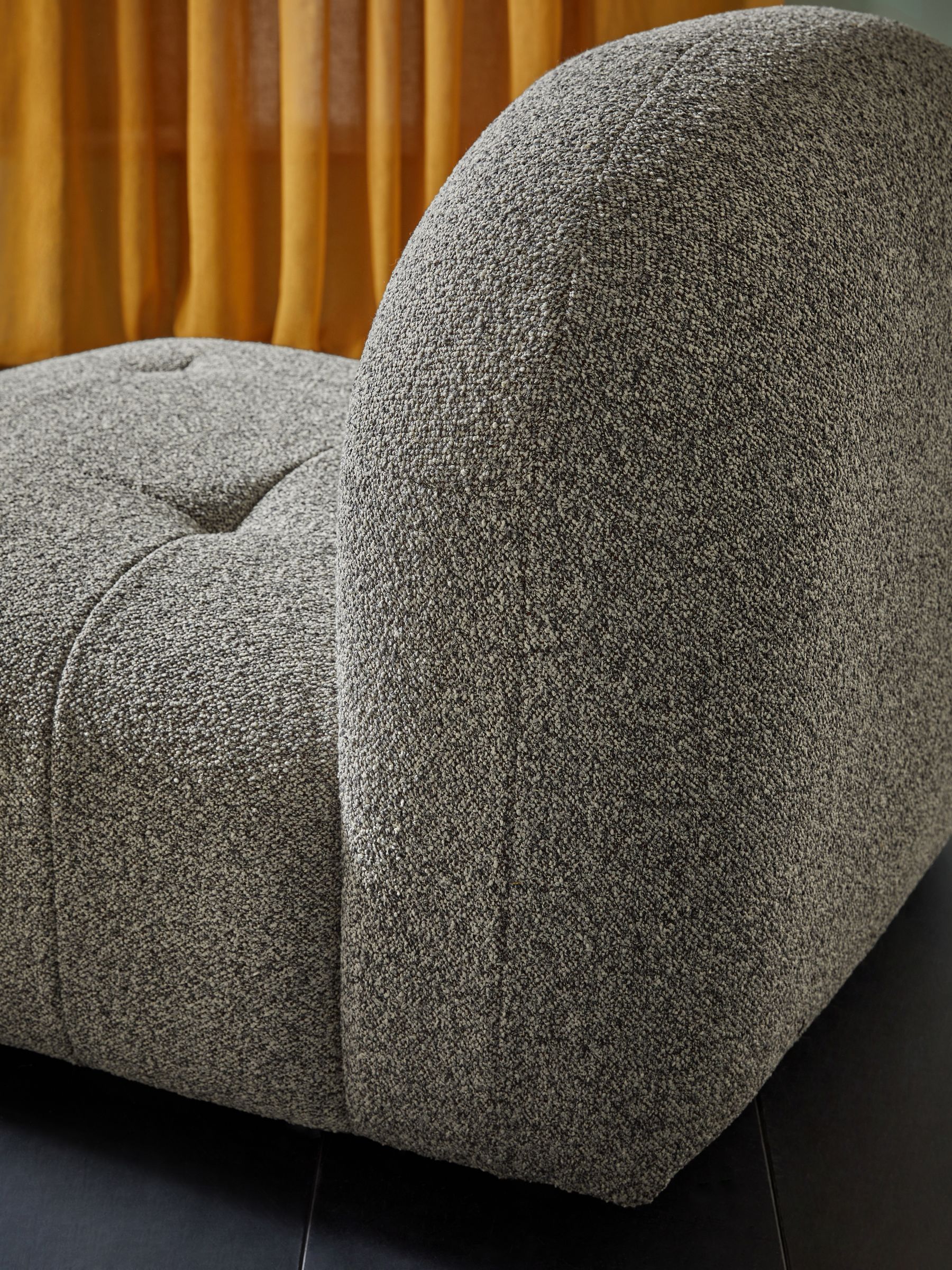 Alban Modular Sofa in Grey Marl Pax Boucle