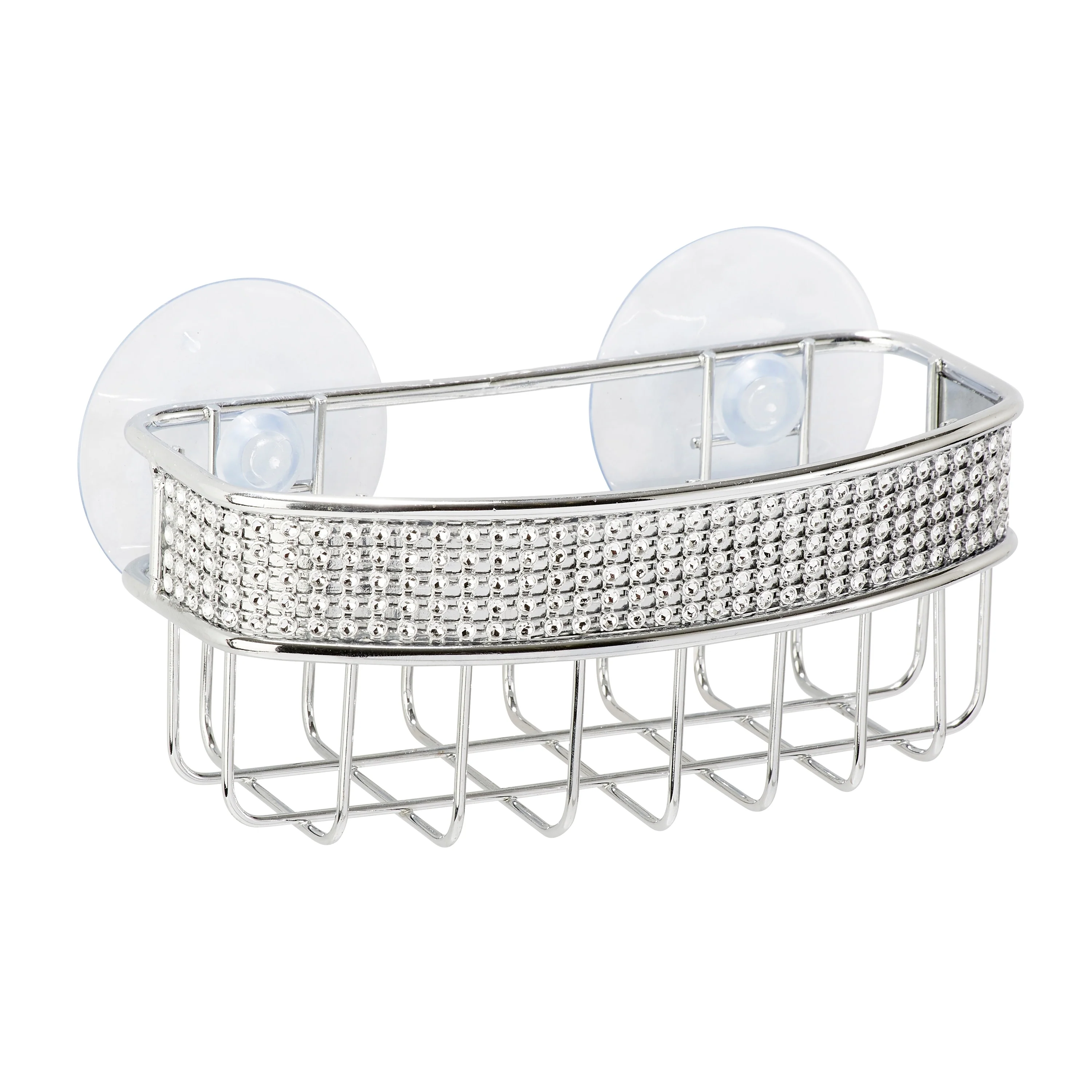 Kitchen Details Chrome Sponge Holder - 5.71 x 2.76 x 2.4
