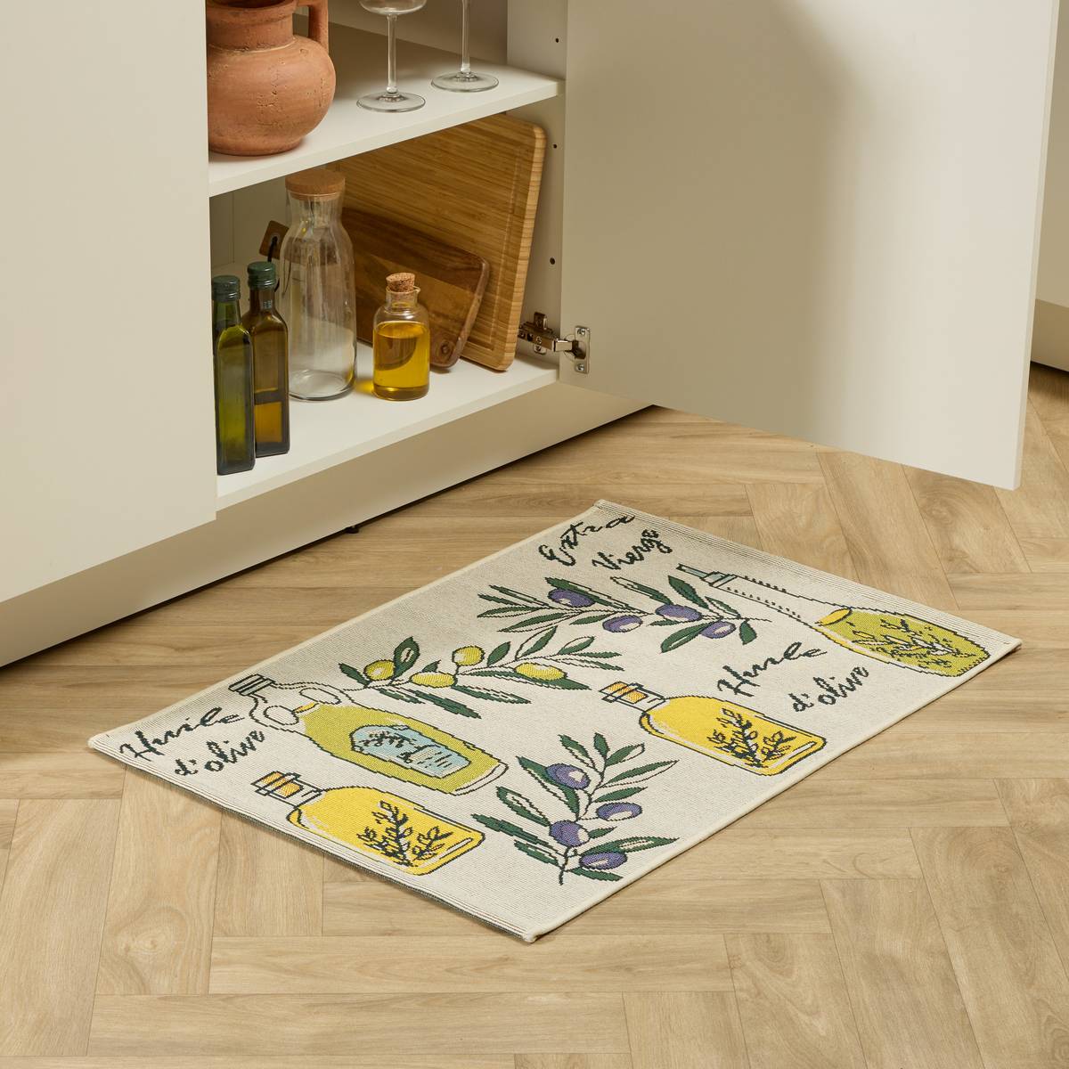 Rug "Garrigue" Beige, 90x60 cm