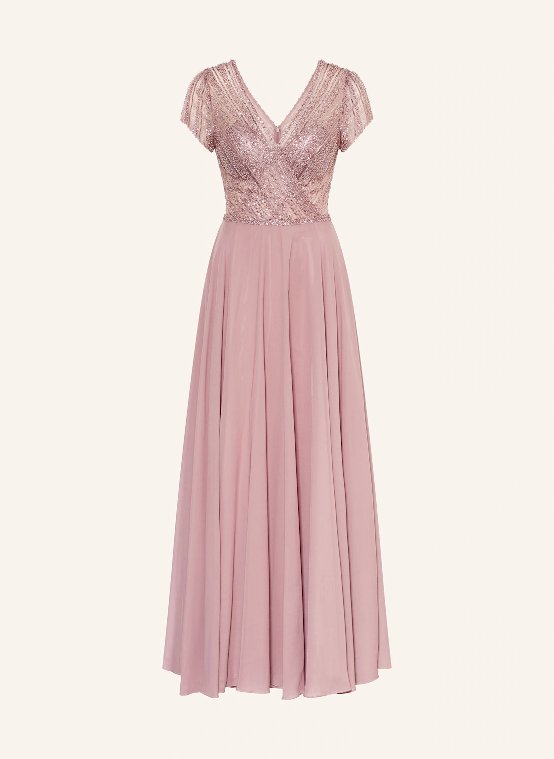 Hey Kyla Abendkleid mit Schmucksteinen und Pailletten