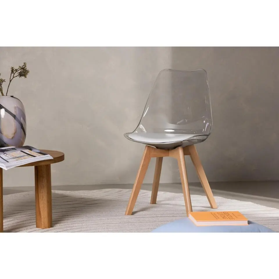 Svea - Edwin eetkamerstoel - transparant