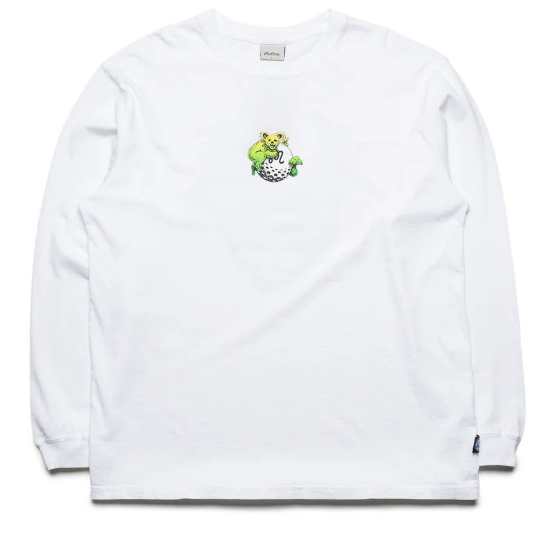 Malbon Golf x Grateful Dead Gorse L/S Tee - White