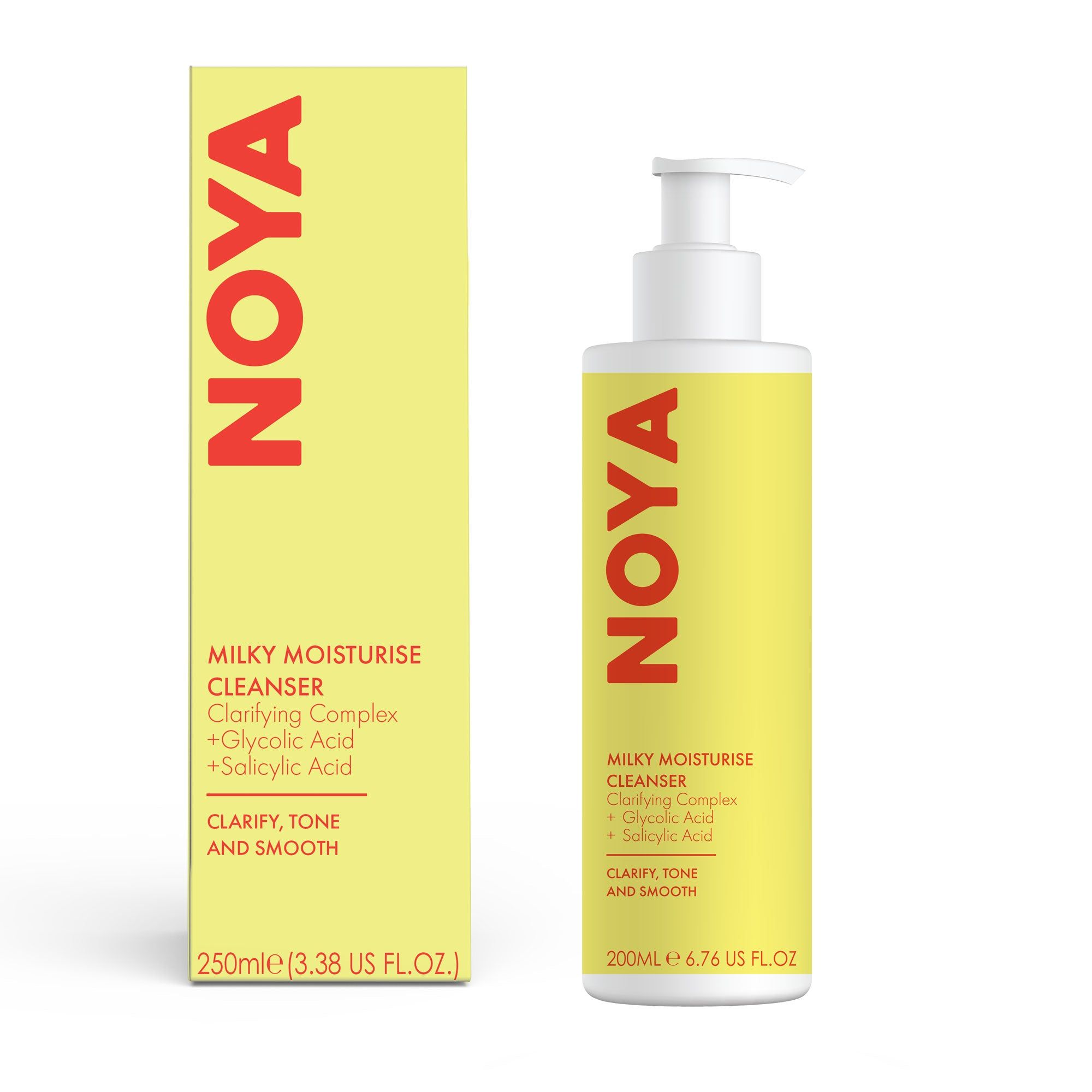 NOYA Milky Moisturise Cleanser 200ml x 2 Duo Pack