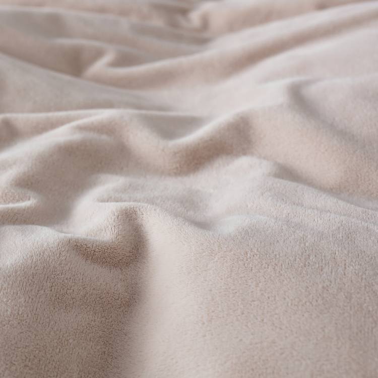 Habitat Slinky Fleece Champagne Bedding Set - Single