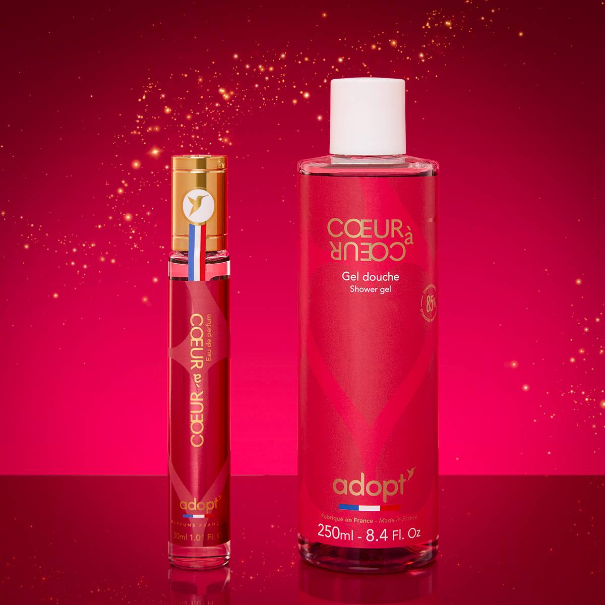 Coeur à coeurCoffret eau de parfum 30 ml   gel douche 250 ml