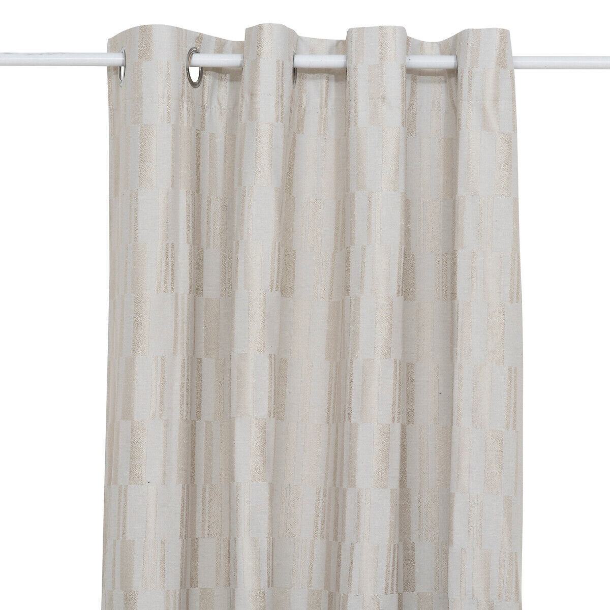 Cortina jacquard LEYNA bege 140x260cm