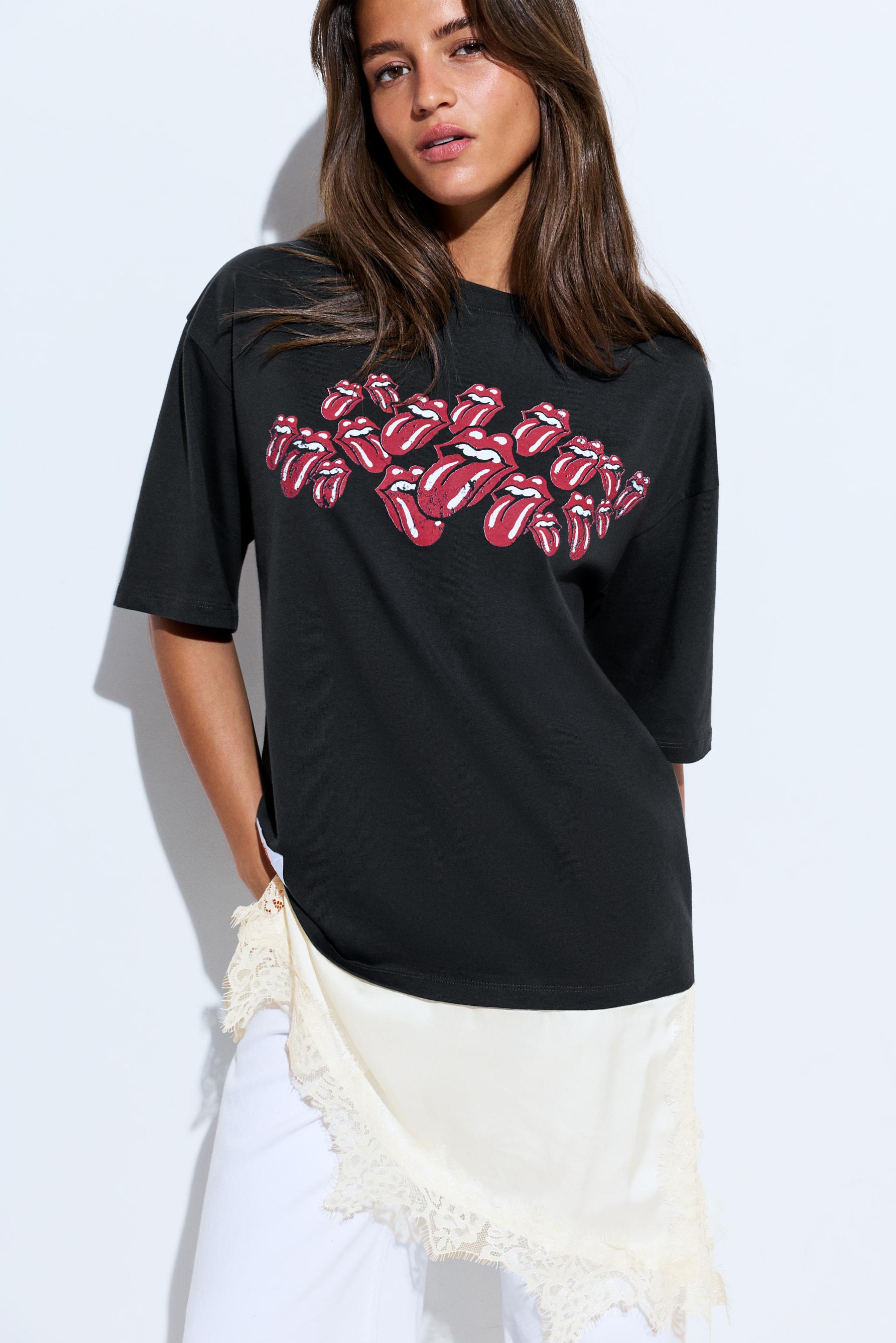 Camiseta oversize Rolling Stones ©Universal