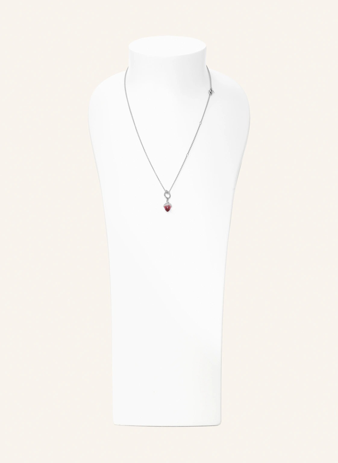 TAMARA COMOLLI Kette CHAIN BELCHER, 1,5 MM, 51 CM 18K Weißgold 18K Weißgold