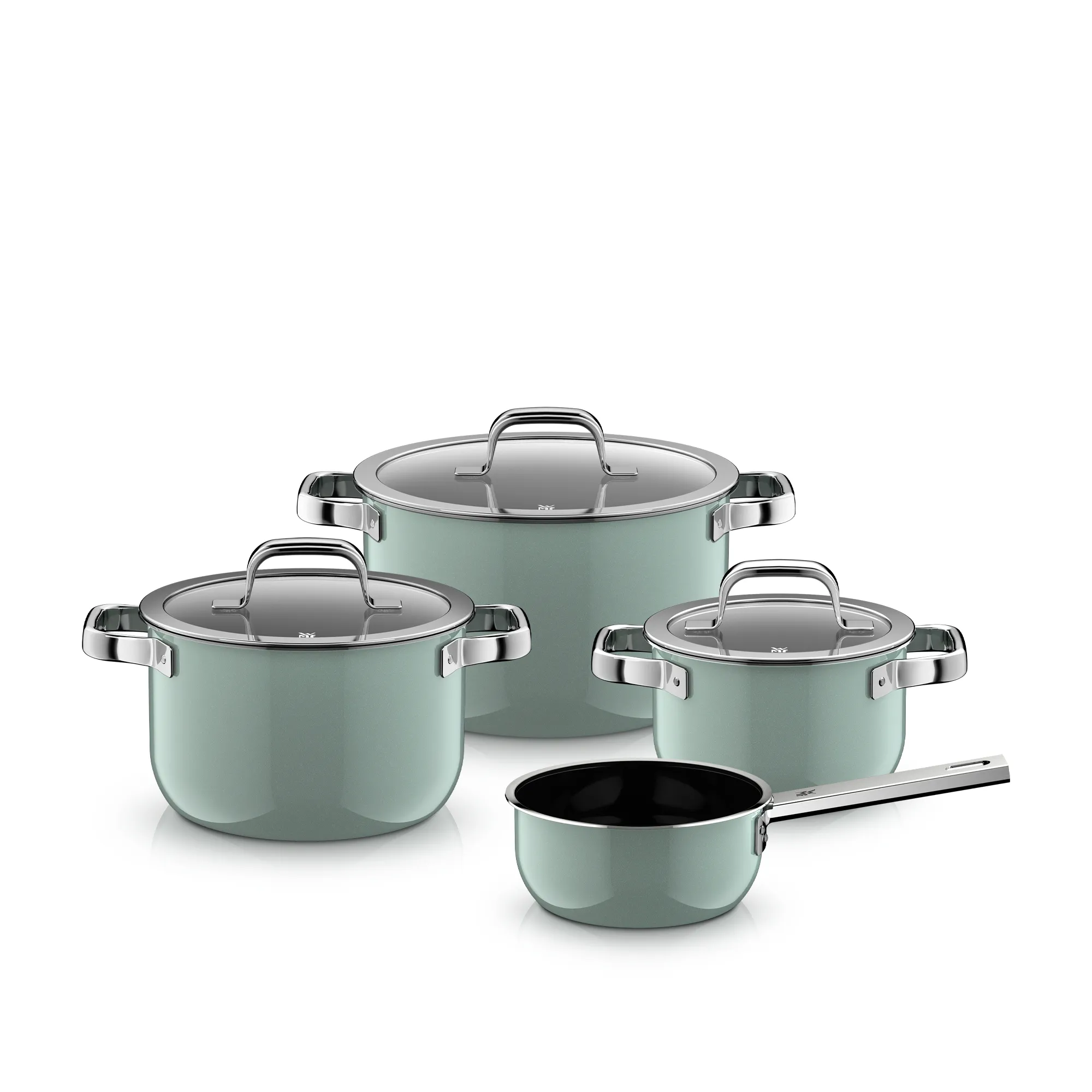 Fusiontec Mineral Pro, 4-Piece Cookware Set, Eucalyptus Haze